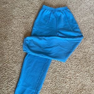 blue sweatpants joggers